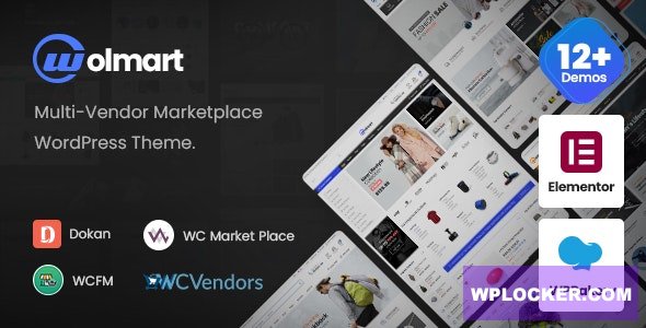 Wolmart v1.1.5 - Multi-Vendor Marketplace WooCommerce Theme