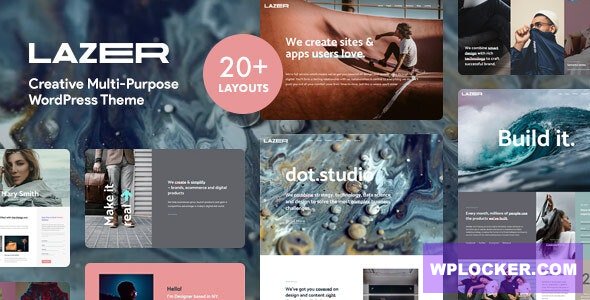 Lazer v1.0 - Creative Multi-Purpose WordPress Theme