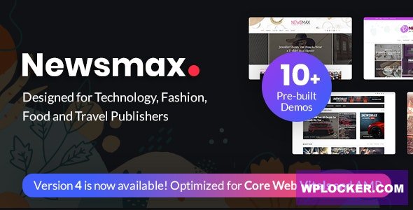 Newsmax v4.0 - Multi-Purpose News & Magazine Theme