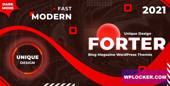 Forter v1.3 - Magazine and Blog WordPress Theme
