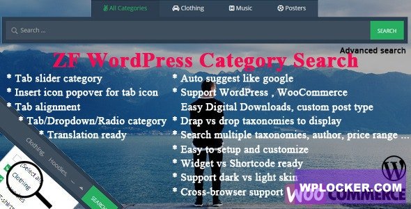 ZF v2.7 - WordPress Category Search