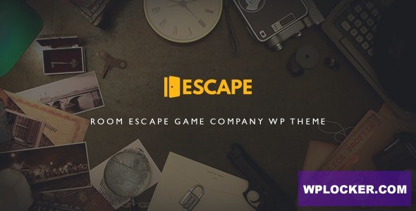 Escape v2.3 - Room Game Company WP Theme