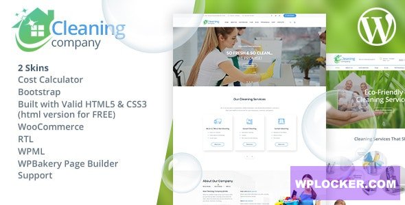 Cleaning Services v2.2 - WordPress Theme + RTL