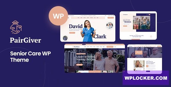 PairGiver v1.0 - Senior Care WordPress Theme