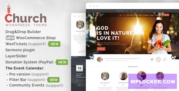 Church v35 - WordPress Theme