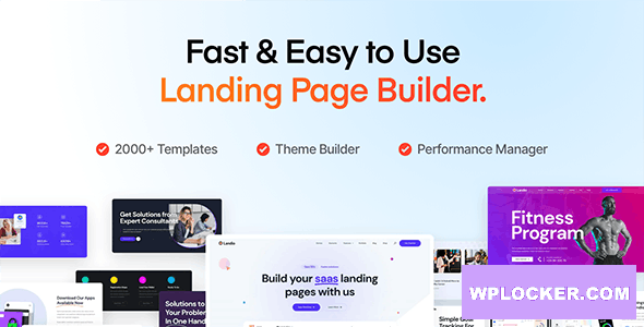 Landio v1.0.0 - Multi-Purpose Landing Page WordPress Theme