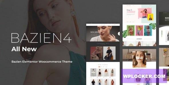 Bazien v4.0.4 - Elementor WooCommerce Theme