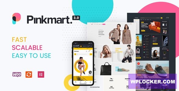 Pinkmart v3.3.7 – AJAX theme for WooCommerce
