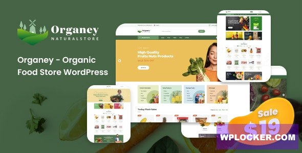 Organey v1.5.1 - Organic Food WooCommerce WordPress Theme