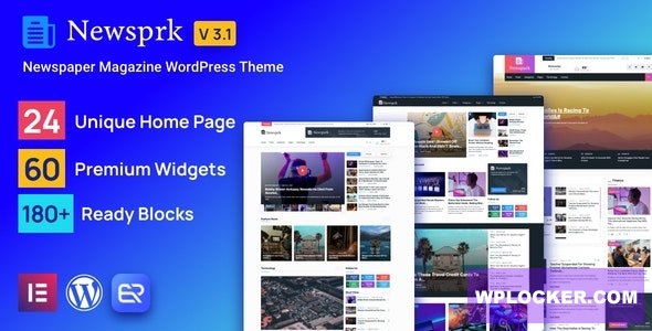 Newsprk v3.1.0 - Newspaper WordPress Theme