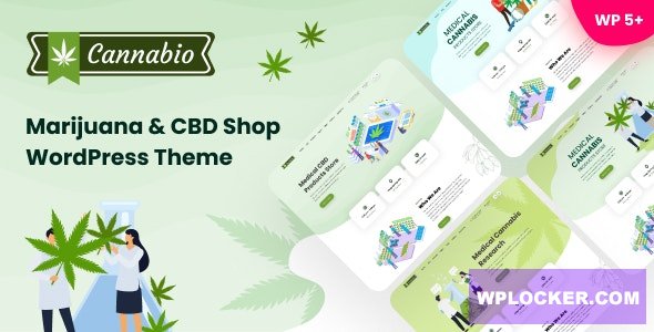 Cannabio v1.8.1 - Marijuana and Cannabis WordPress Theme