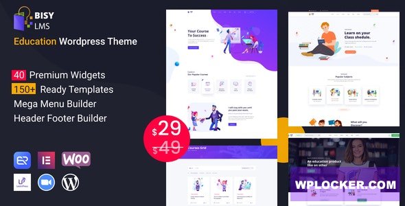 Bisy v2.7.0 - Education WordPress Theme