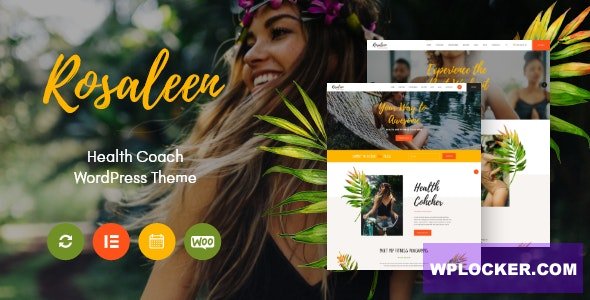 Rosaleen v1.0.5 - Health Coach, Speaker & Motivation WordPress Theme