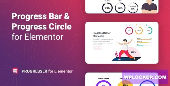 Progresser v1.0 - Progress Bar and Progress Circle for Elementor