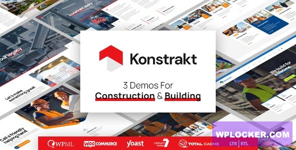 Konstrakt v1.1.1 - WordPress Theme for Construction