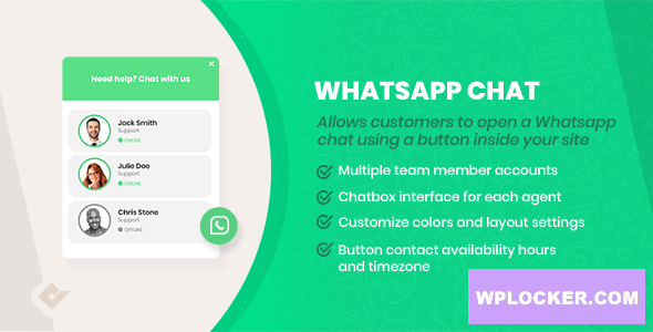 WordPress WhatsApp Chat Box v2.5.7