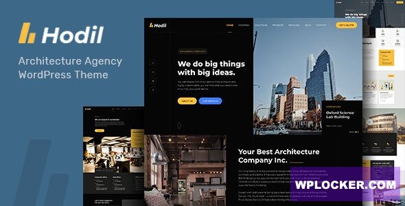 Hodil v1.3.1 - Architecture Agency WordPress Theme