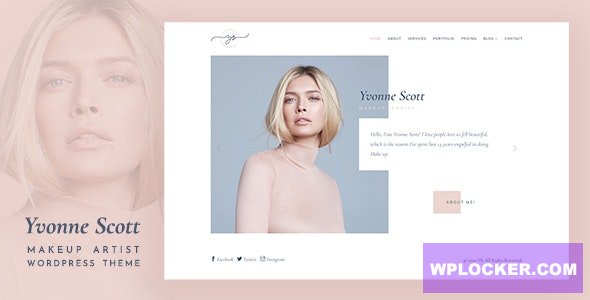 Yvonne v1.0 - Makeup Artist WordPress Theme