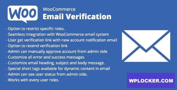 WooCommerce Email Verification v2.2