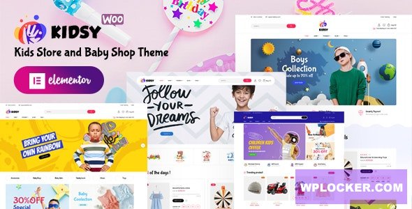 Kidsy v1.0.0 - Kids Store and Baby Shop WooCommerce Theme