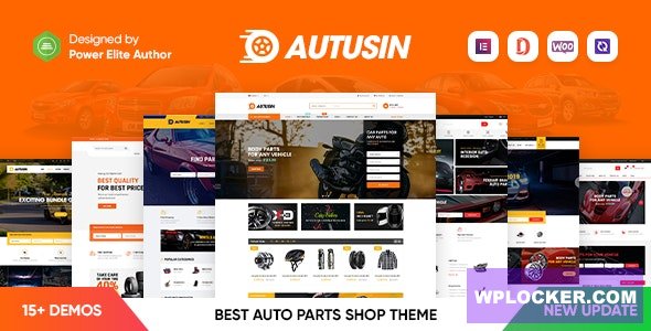 Autusin v2.2.1 - Auto Parts & Car Accessories Shop Elementor WooCommerce WordPress Theme