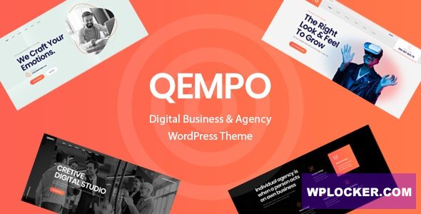 Qempo v1.2.6 - Digital Agency Services WordPress Theme