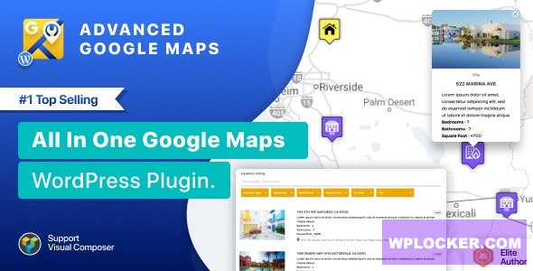 Advanced Google Maps Plugin for Wordpress v5.4.0