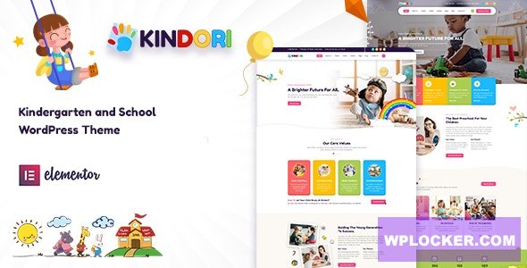 Kindori v1.1 - School Kindergarten WordPress Theme