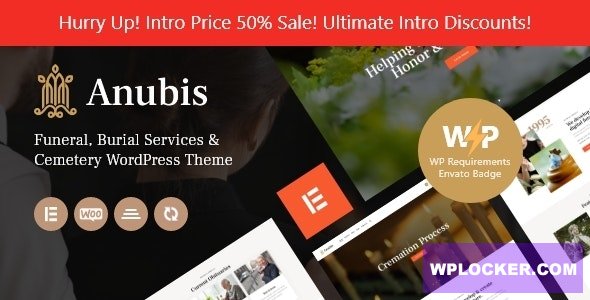 Anubis v1.4 - Funeral & Burial Services WordPress Theme