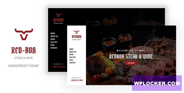Redboa v1.0 - Steakhouse Restaurant WordPress