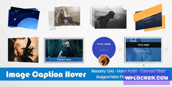 Image Caption Hover Pro WordPress Plugin v19.1