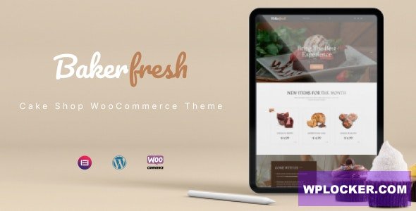 Bakerfresh v1.0.1 - Cake Shop WooCommerce Theme
