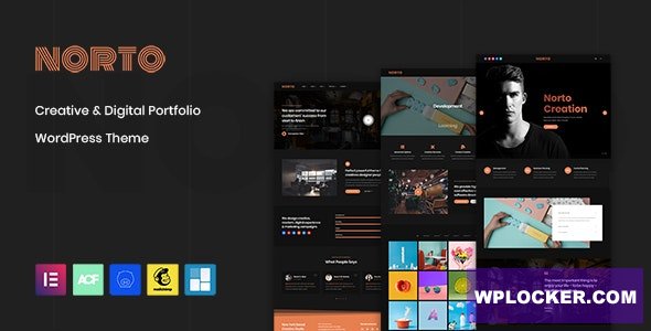 Norto v1.4 - Creative Portfolio WordPress Theme