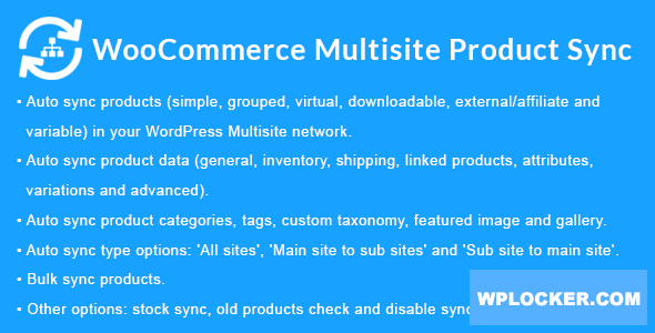 WooCommerce Multisite Product Sync v2.0.0