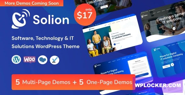 Solion v1.1 - Technology & IT Solutions WordPress Theme