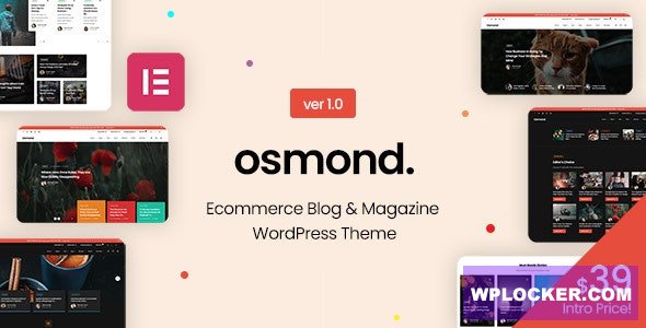 Osmond v1.0 - Ecommerce Magazine WordPress Theme