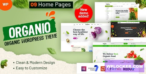 Organio v1.5.0 - Organic Food Store WordPress