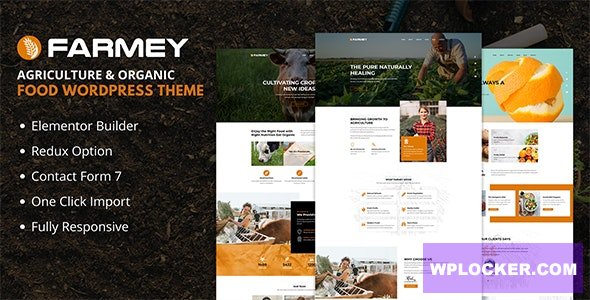 Farmey v1.0 - Agriculture WordPress Theme