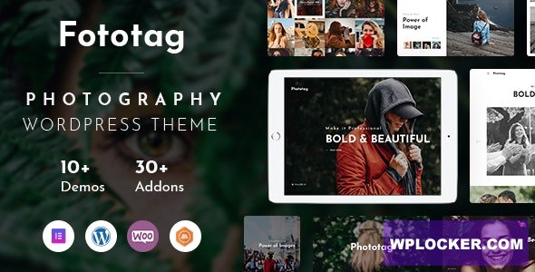 Fototag v1.3.4 - Photography WordPress Theme
