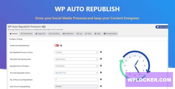 WP Auto Republish Premium v1.2.5.1