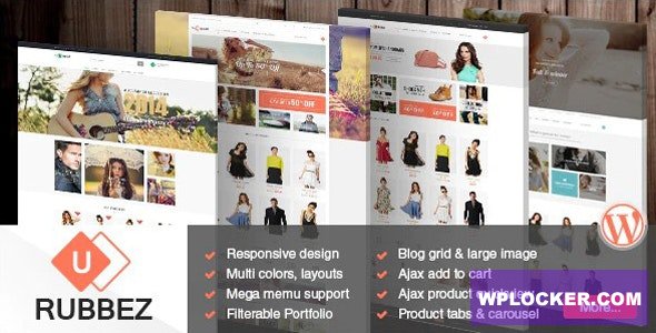 Rubbez v1.8.5 - WooCommerce & Corporate WordPress Theme