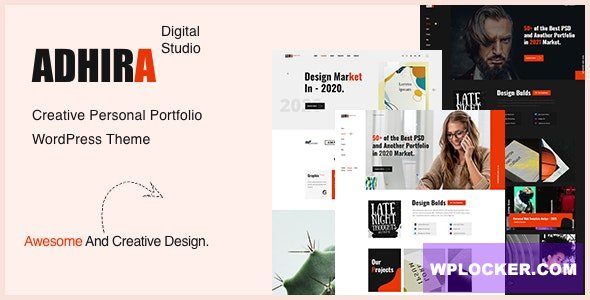 Adhira v2.0.1 - Creative Agency Portfolio WordPress Theme