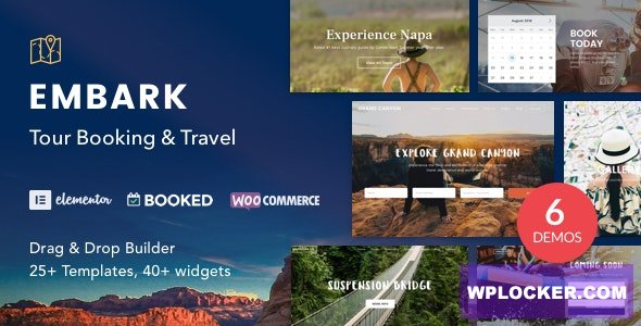 Embark v1.4.4 - Tour Booking & Travel WordPress Theme