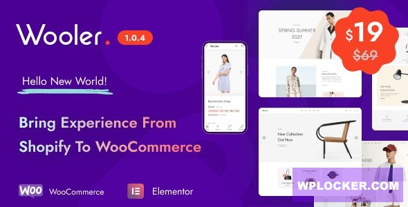 Wooler v1.0.7 - Conversion Optimized WooCommerce Theme