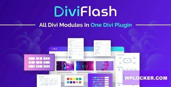 DiviFlash v1.1.9 - All Divi Modules In One Divi Plugin