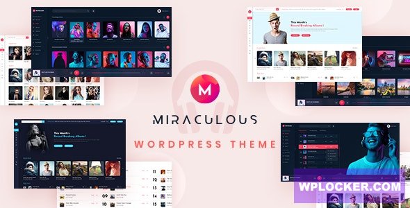 Miraculous v1.1.8 - Online Music Store WordPress Theme