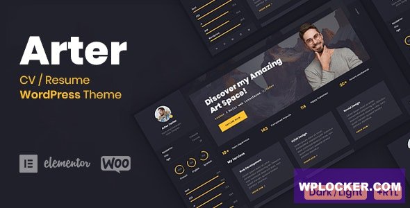 Arter v1.6.9 - Resume WordPress Theme