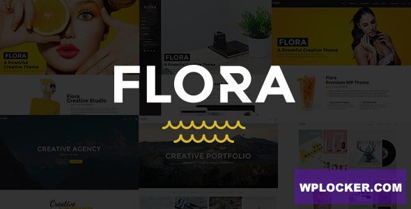 Flora v1.7.3.2 - Responsive Creative WordPress Theme