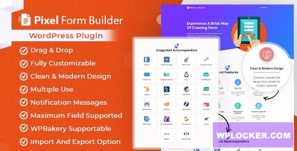 Pixel v1.0.1 - WordPress Form Builder Plugin & Autoresponder