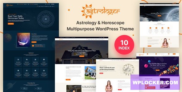 Astrologer v1.0.1 - Horoscope and Astrology WordPress Theme